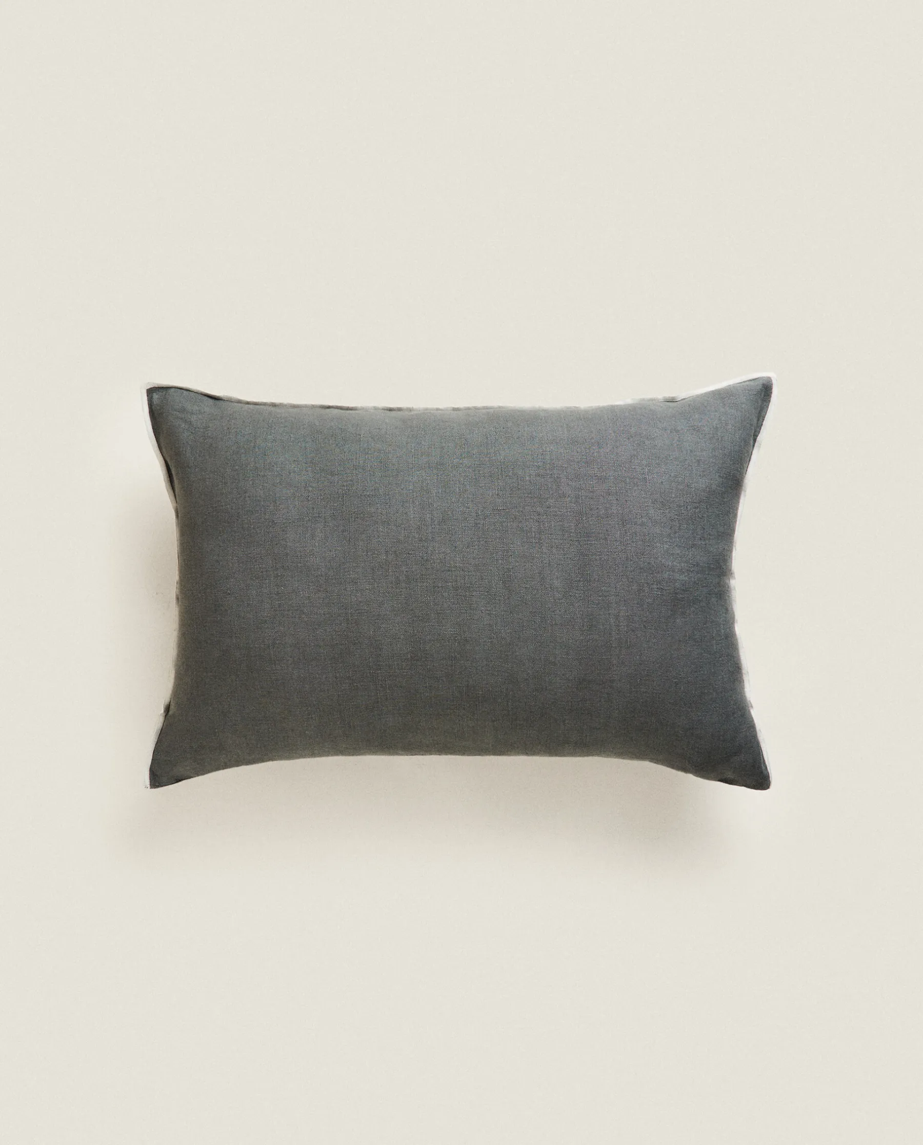 ZARA Home Throw Pillow Cover With Overlocking