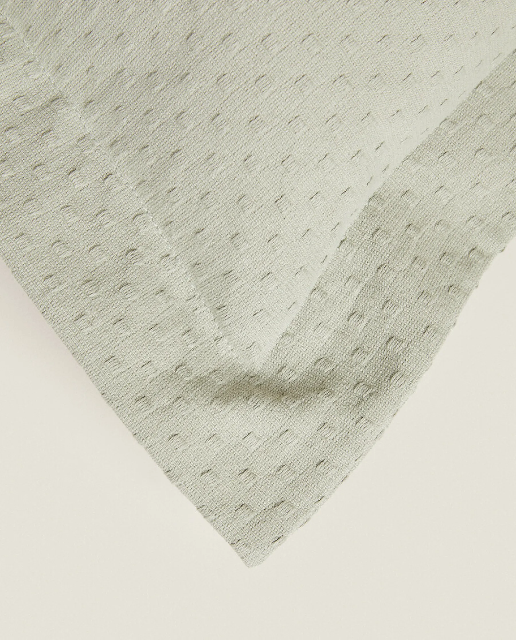 ZARA Home Throw Pillow Cover With Polka Dot Design