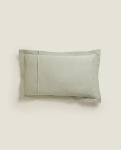 ZARA Home Throw Pillow Cover With Polka Dot Design