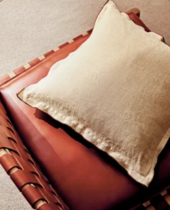 ZARA Home Throw Pillow Cover With Piping