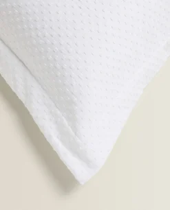 ZARA Home Throw Pillow Cover With Polka Dot Design