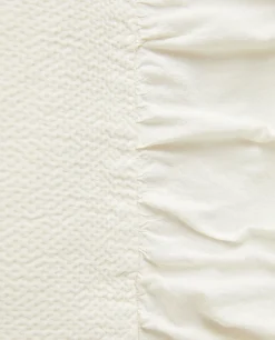 ZARA Home Throw Pillow With Ruffle Trim