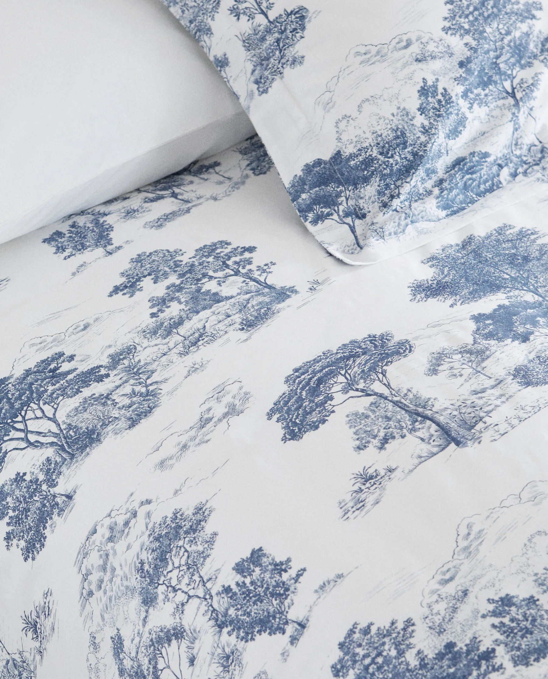 ZARA Home Toile De Jouy Duvet Cover