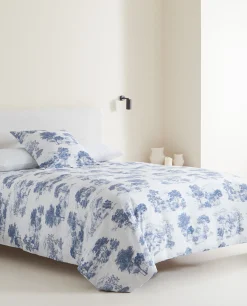 ZARA Home Toile De Jouy Flat Sheet
