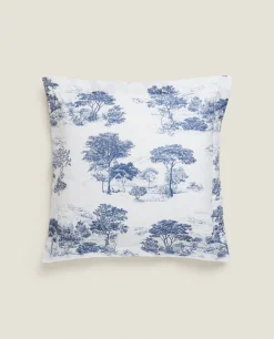 ZARA Home Toile De Jouy Pillowcase