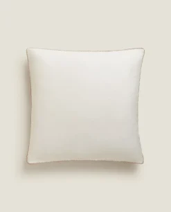 ZARA Home Topstitched Pillowcase