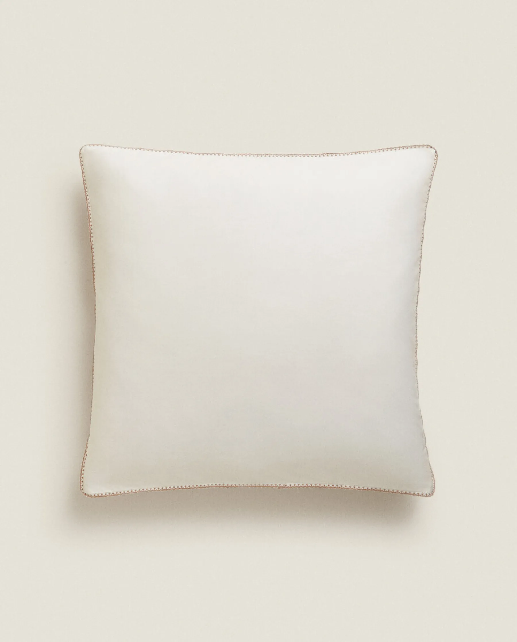 ZARA Home Topstitched Pillowcase