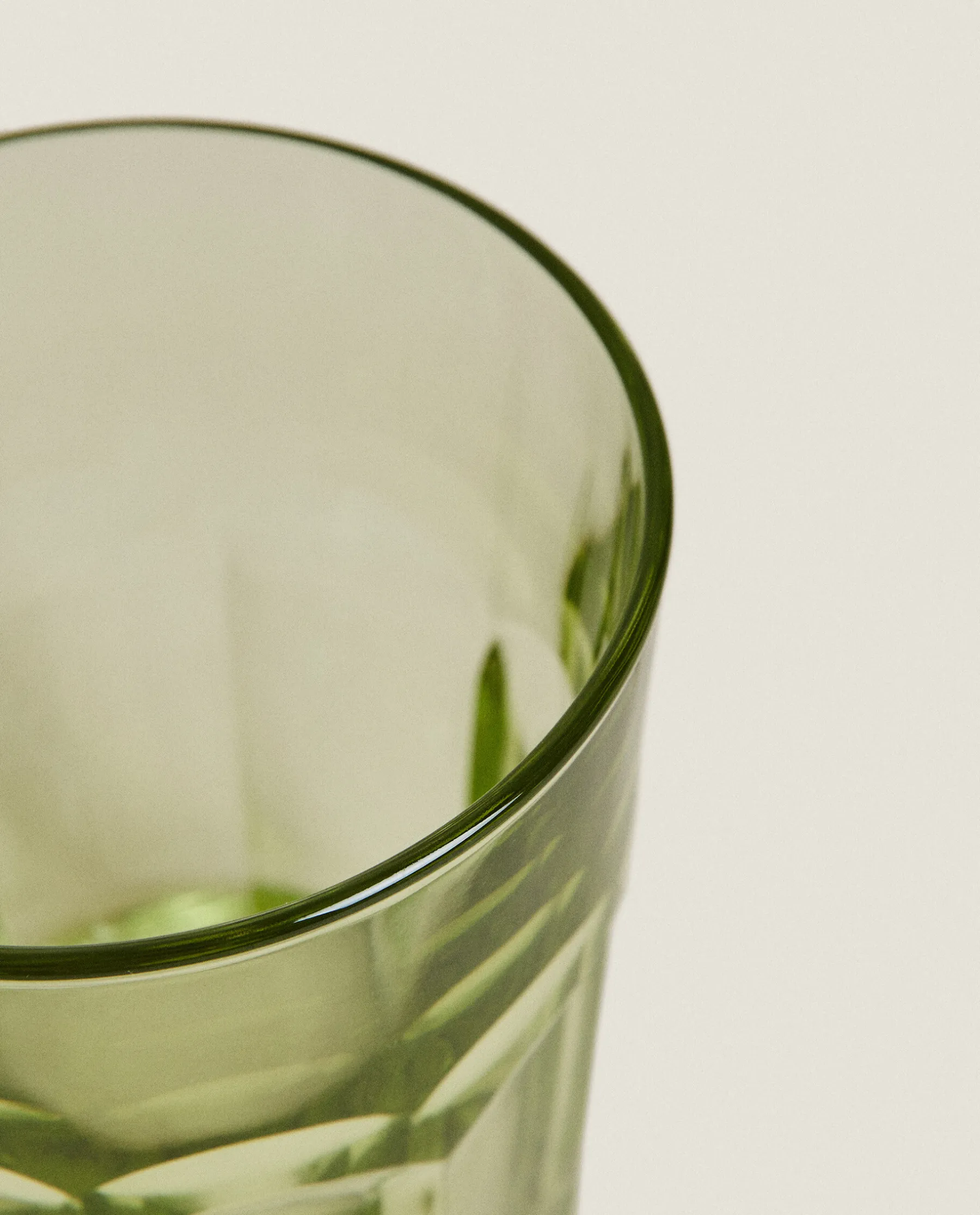 ZARA Home Transparent Water Glass