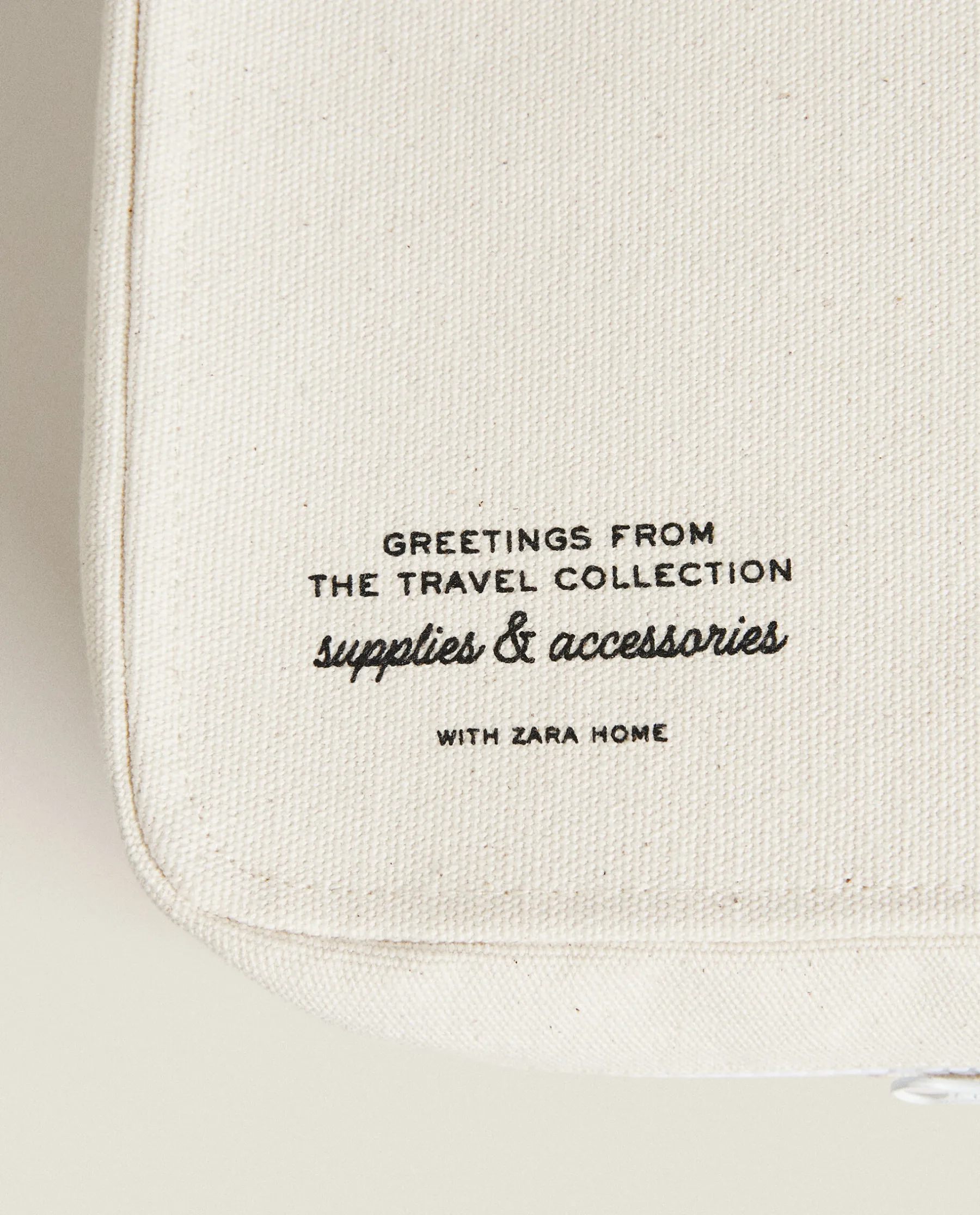 ZARA Home Travel Toiletry Bag X Saint-Lazare