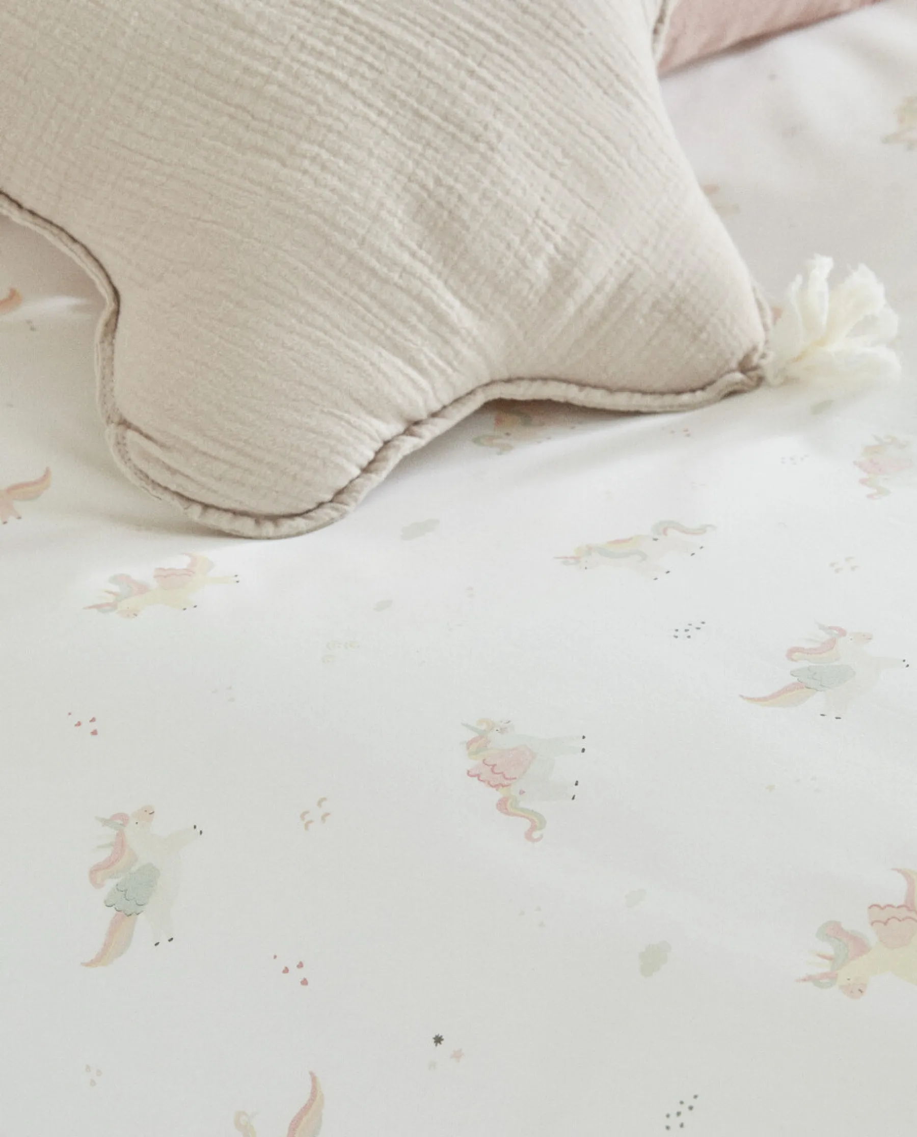 ZARA Home Unicorn Print Duvet Cover