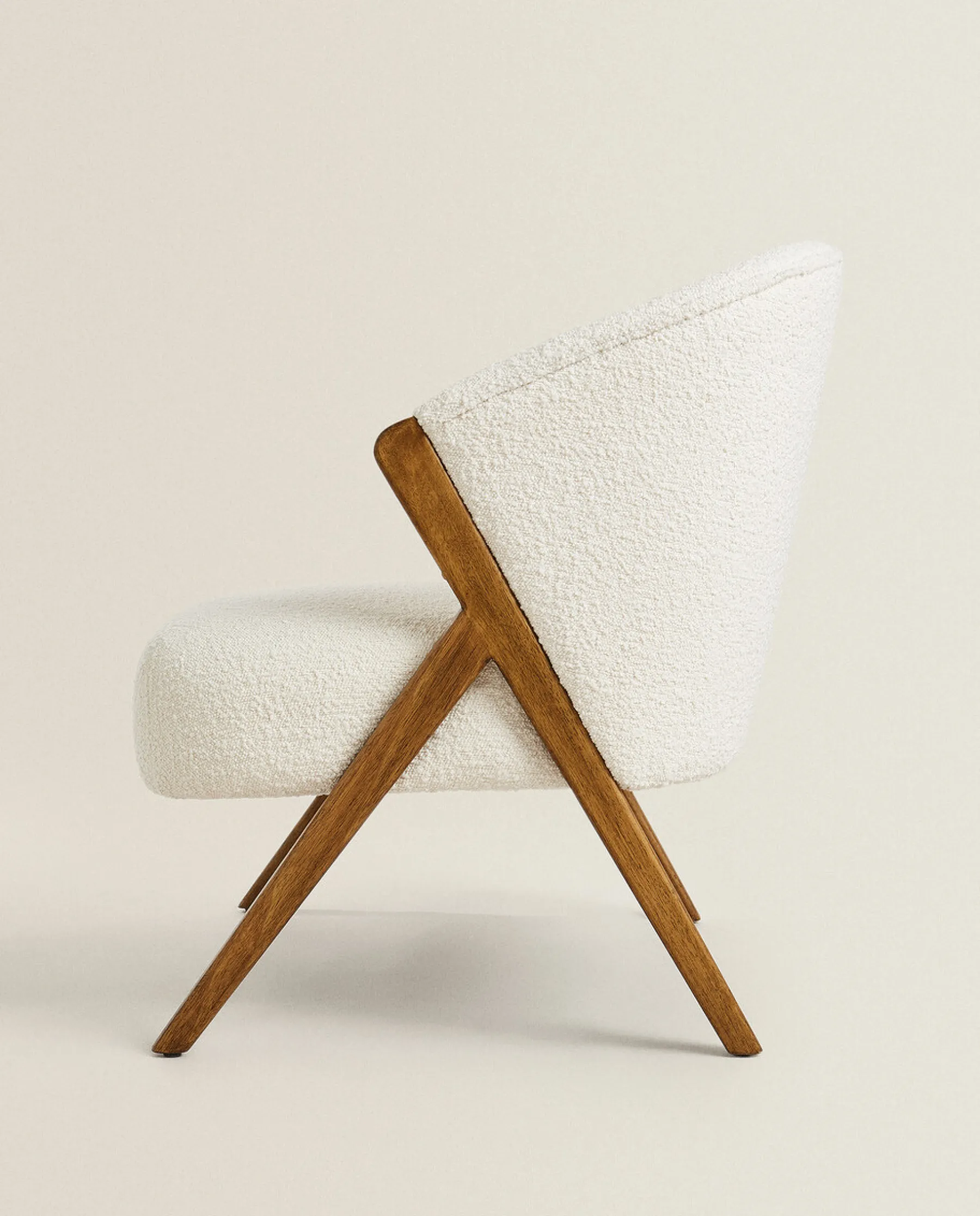 ZARA Home Upholstered Boucle Armchair