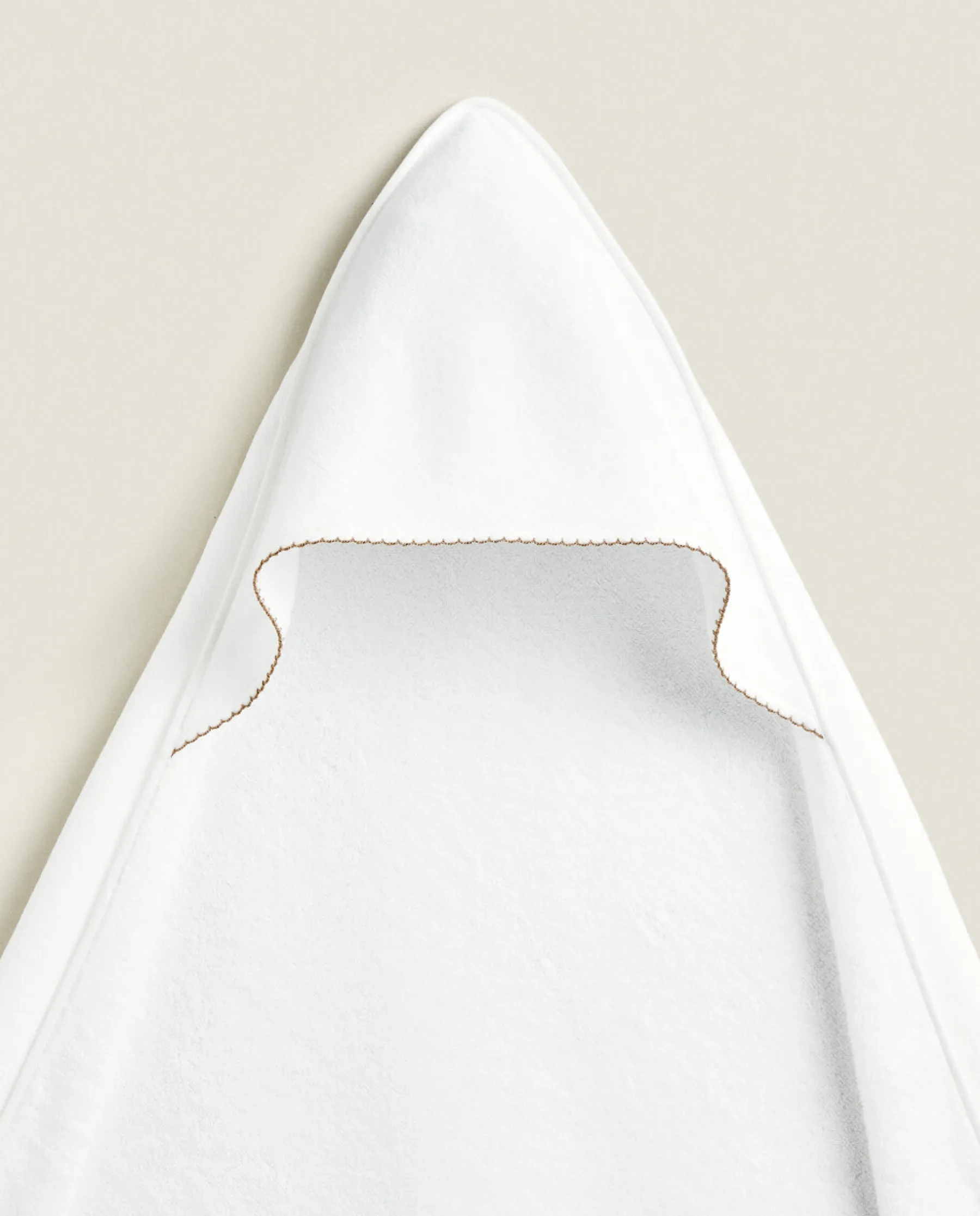 ZARA Home Velour Cape With Trim Detail