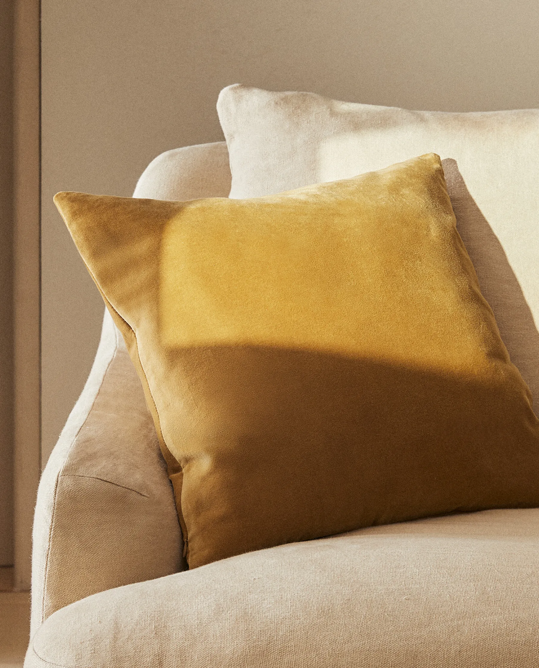 ZARA Home Velvet Throw Pillow Cover