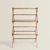 ZARA Home Vertical Folding Wooden Clothes Horse