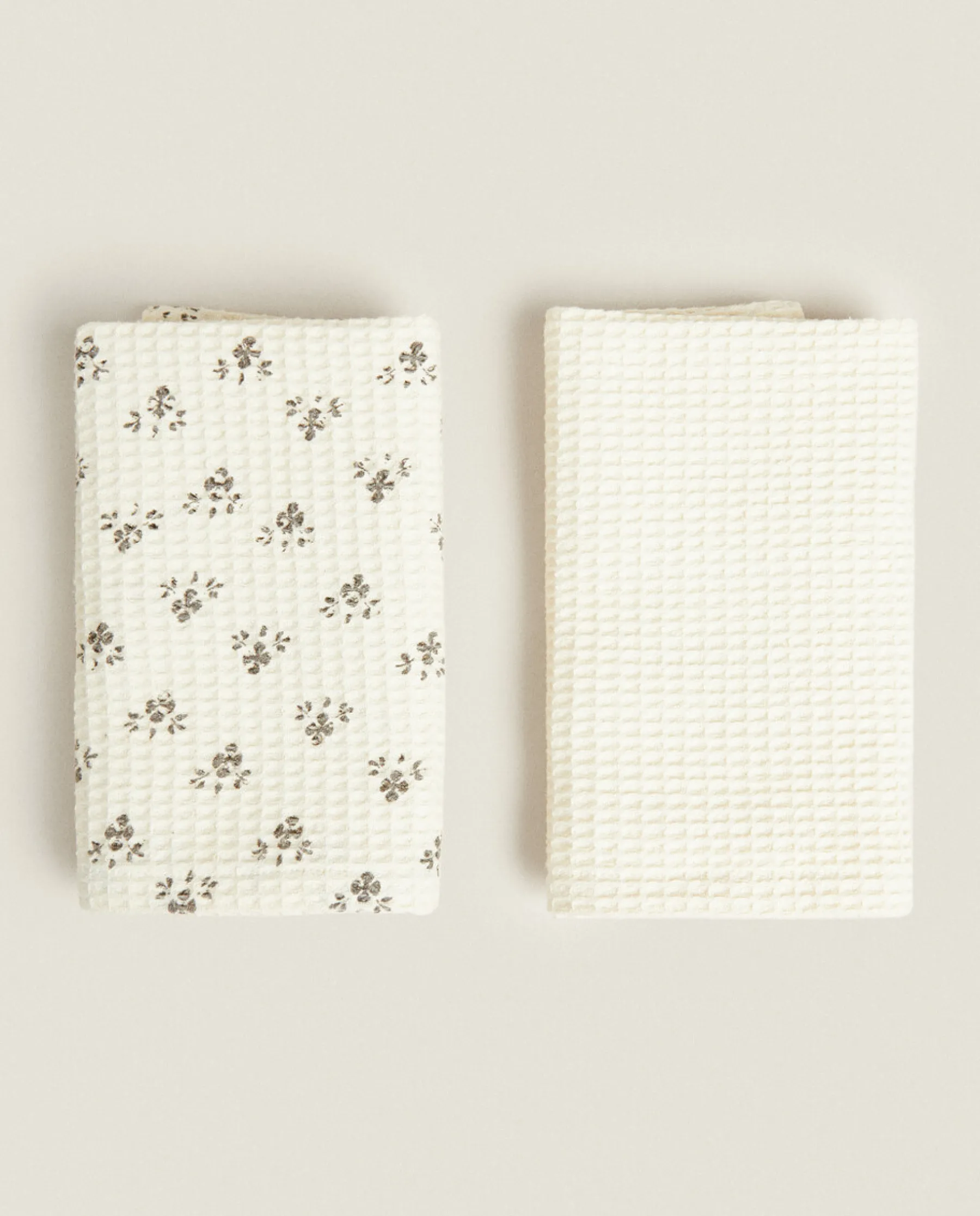 ZARA Home Waffle Multipurpose Kitchen Towel (Pack Of 2)