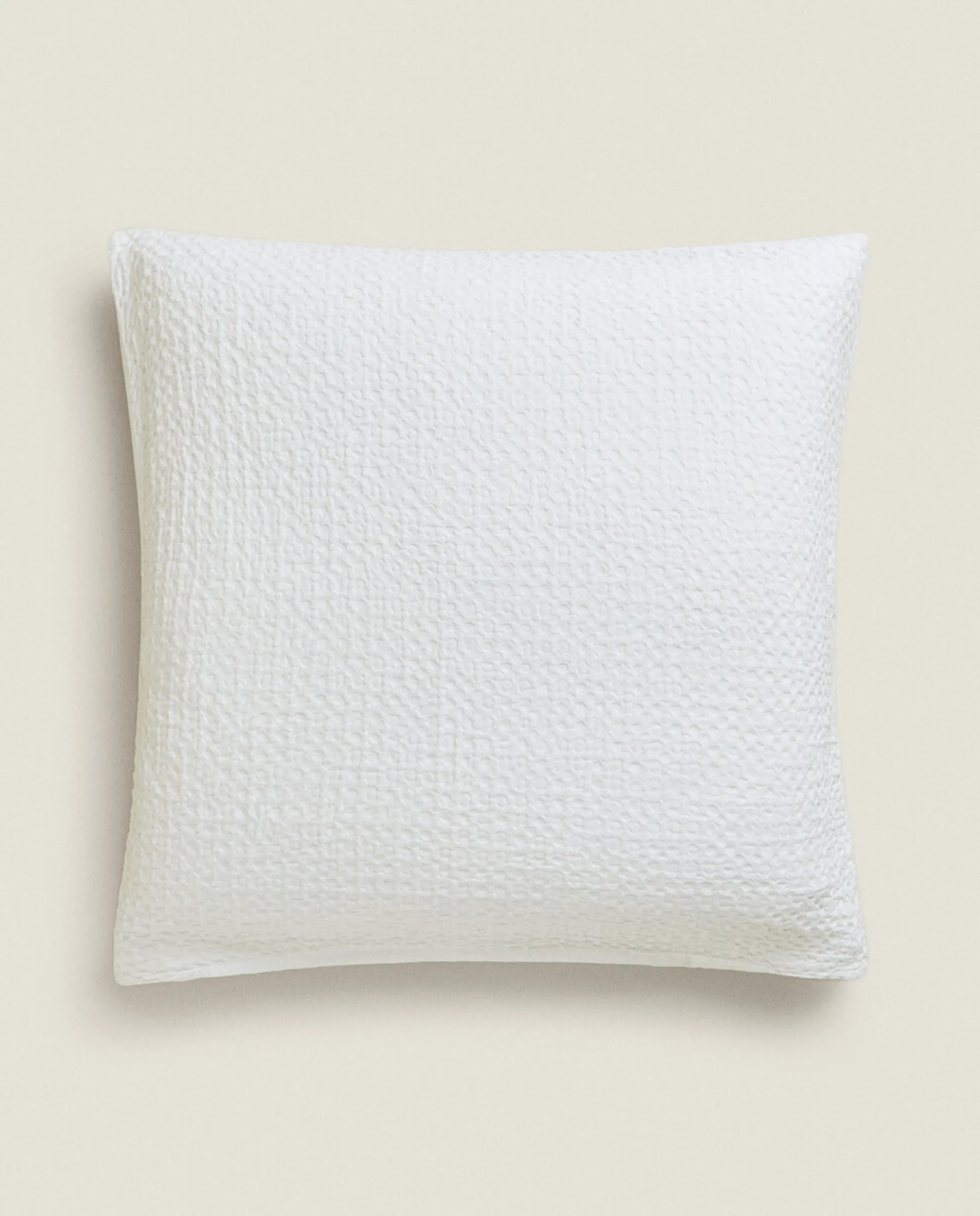 ZARA Home Waffle-Knit Pillowcase