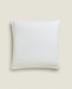ZARA Home Waffle-Knit Pillowcase