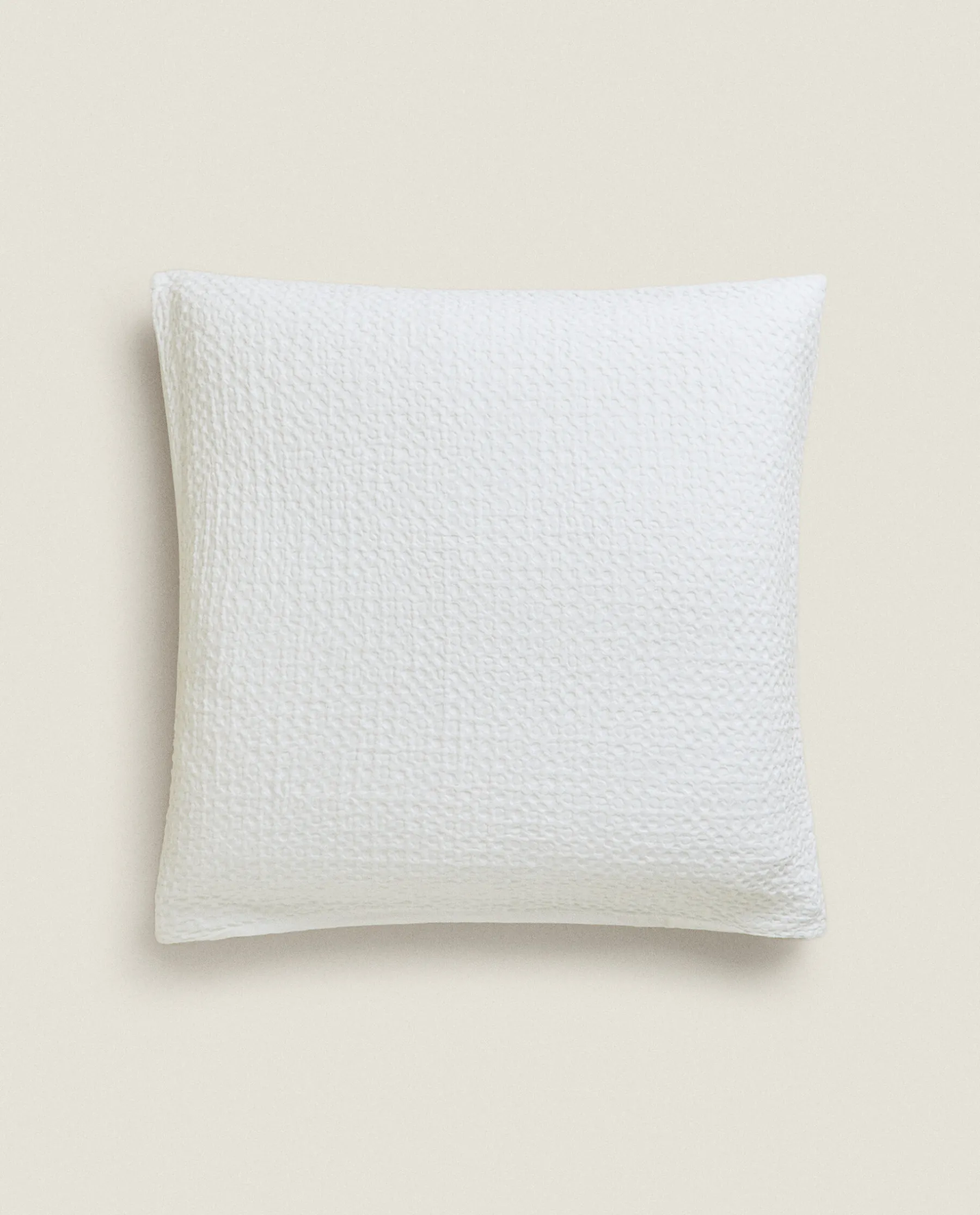 ZARA Home Waffle-Knit Pillowcase