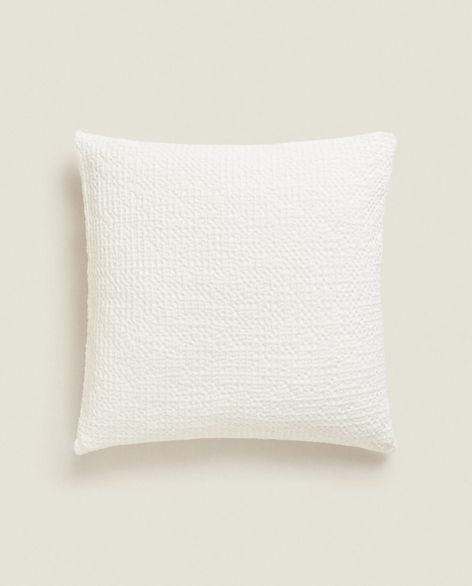 ZARA Home Waffle-Knit Throw Pillow Cover