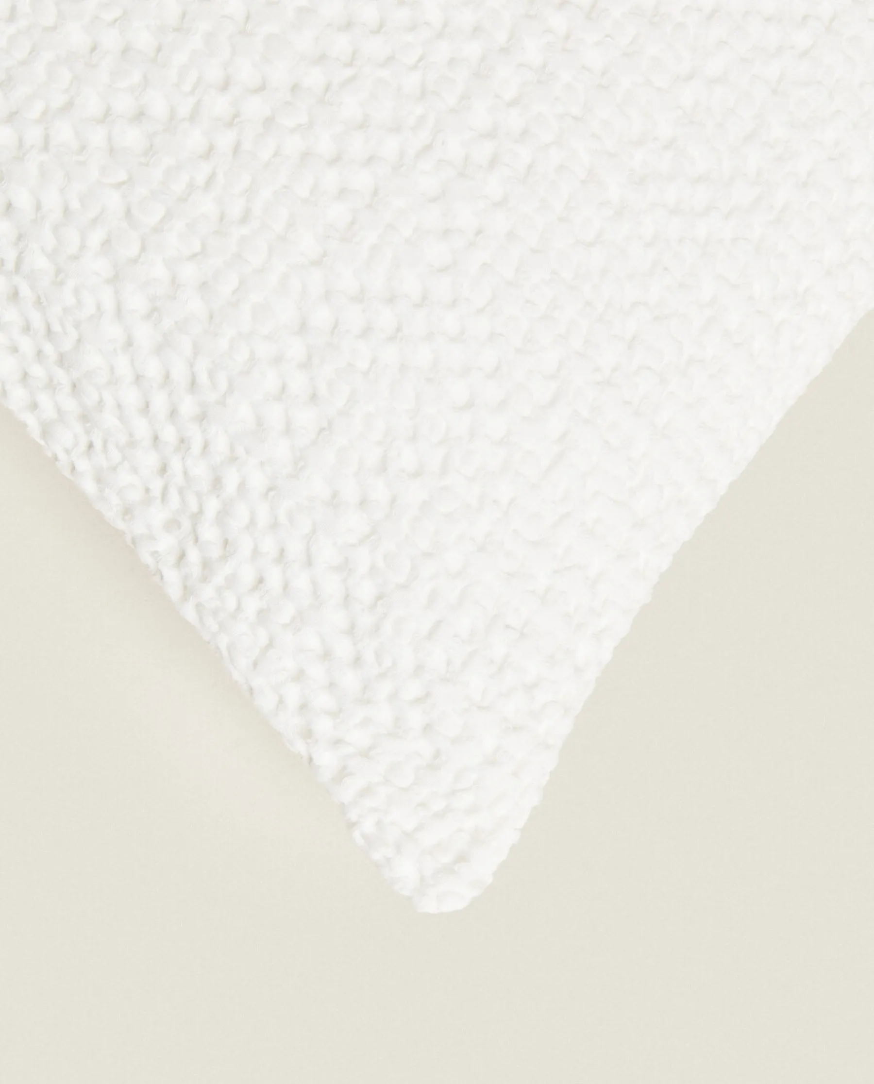 ZARA Home Waffle-Knit Throw Pillow Cover