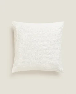 ZARA Home Waffle-Knit Throw Pillow Cover