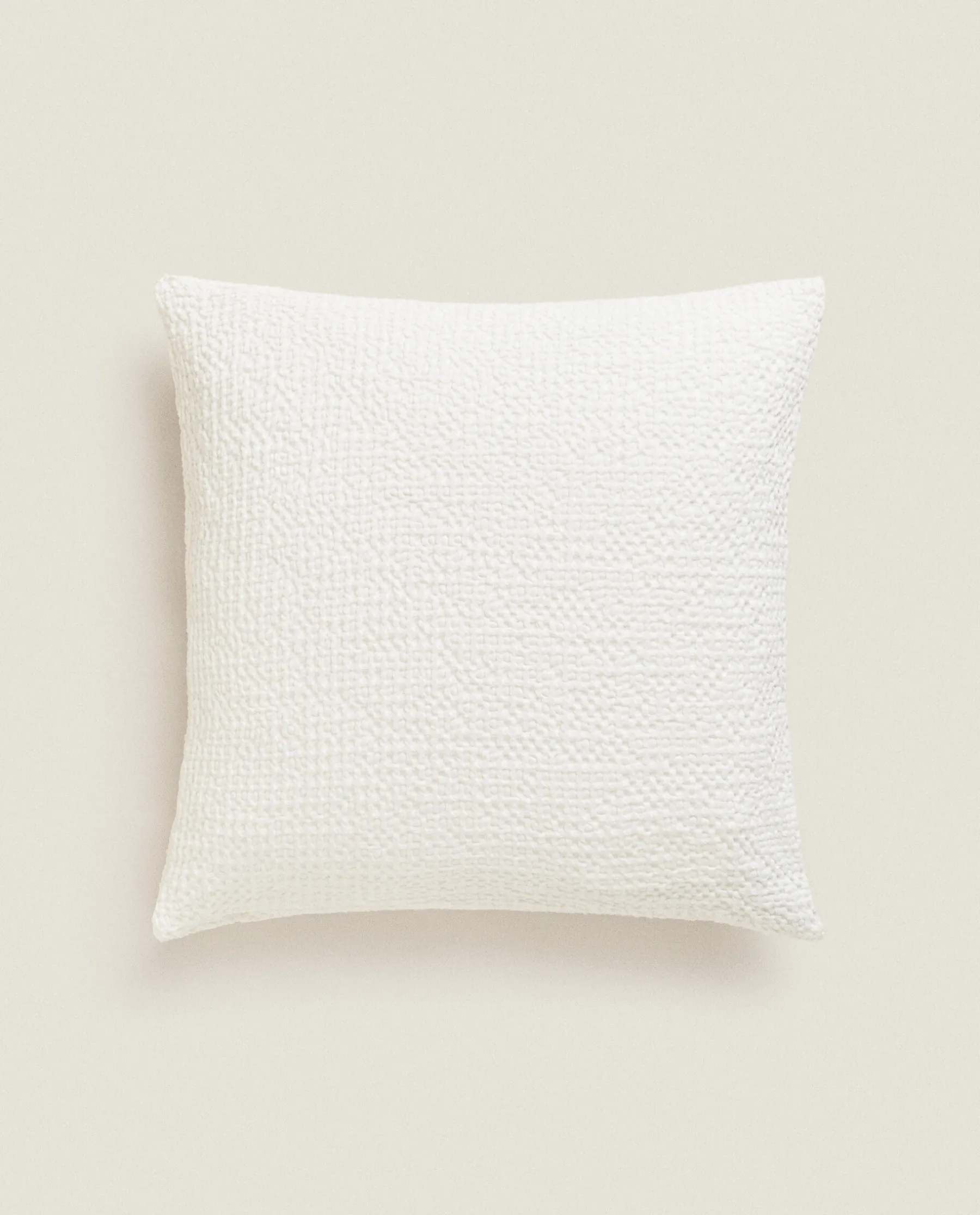 ZARA Home Waffle-Knit Throw Pillow Cover