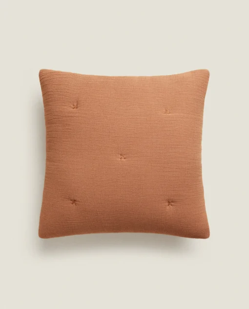 ZARA Home Waffle-Knit Throw Pillow Cover