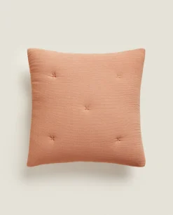 ZARA Home Waffle-Knit Throw Pillow Cover