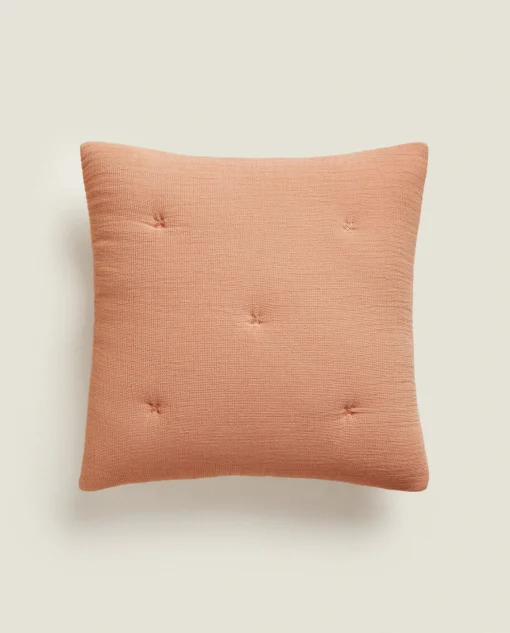 ZARA Home Waffle-Knit Throw Pillow Cover