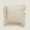 ZARA Home Waffle-Knit Throw Pillow Cover