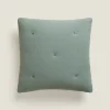 ZARA Home Waffle-Knit Throw Pillow Cover