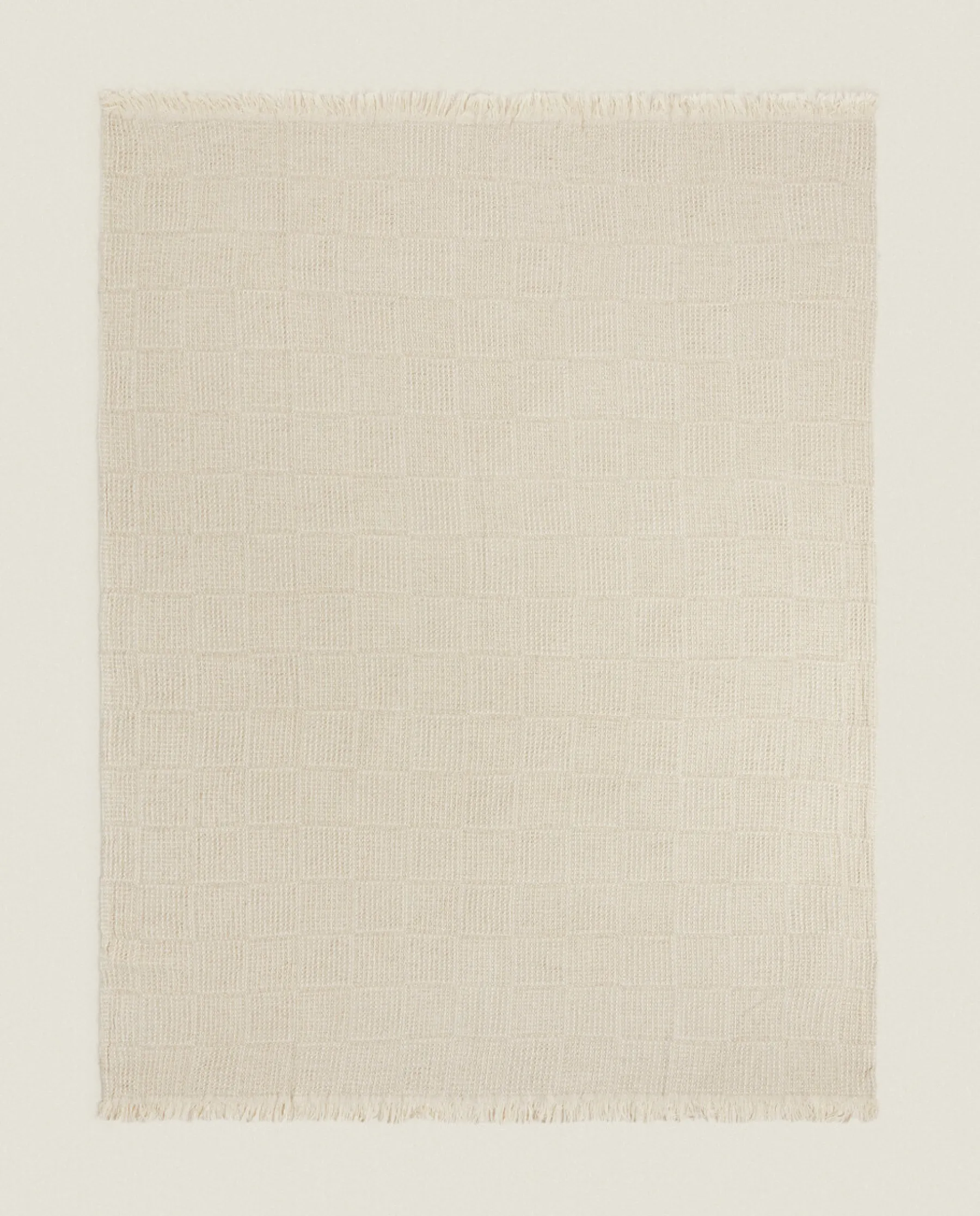 ZARA Home Waffle-Texture Blanket