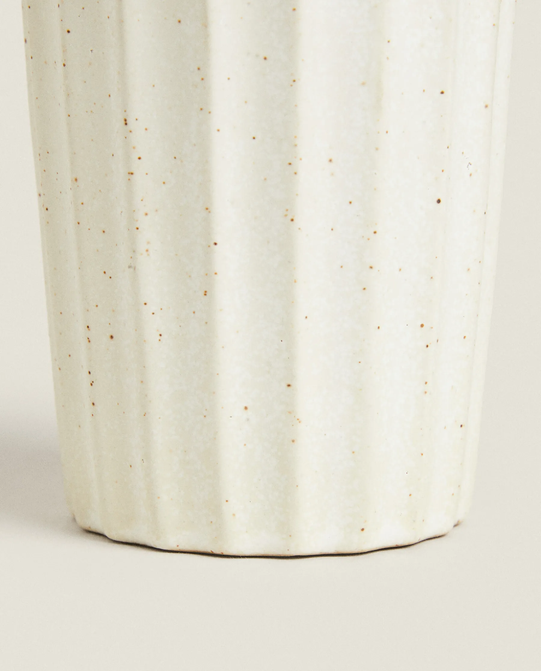 ZARA Home Wavy Ceramic Soap Dispenser