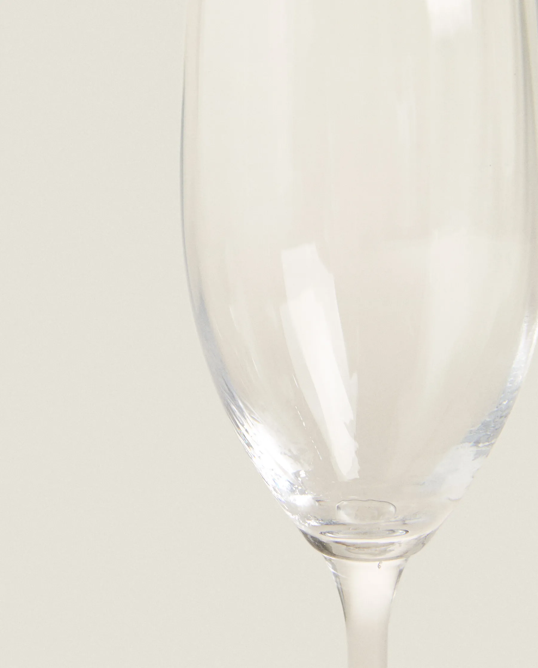 ZARA Home Wavy Flute Glass