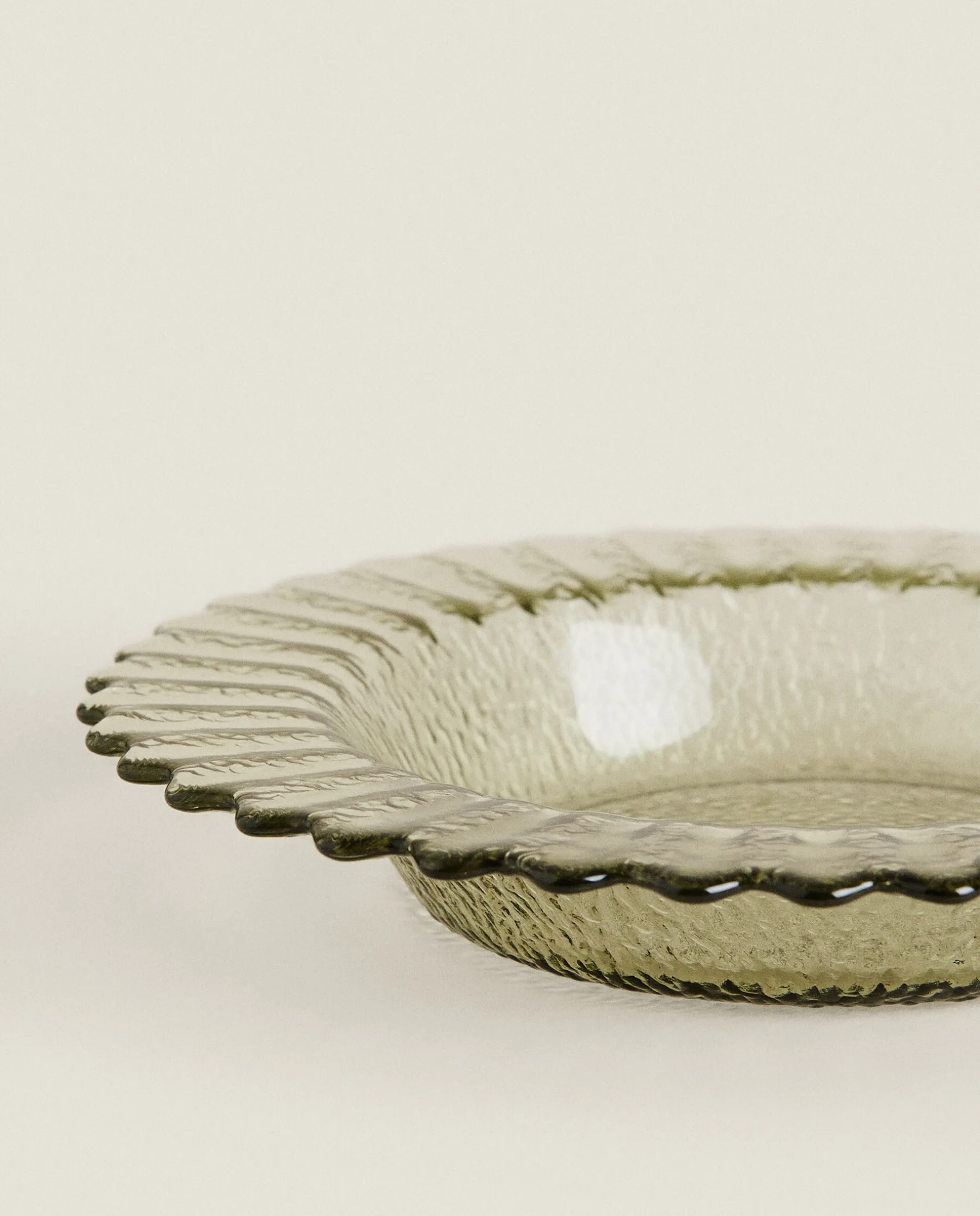 ZARA Home Wavy Glass Bowl