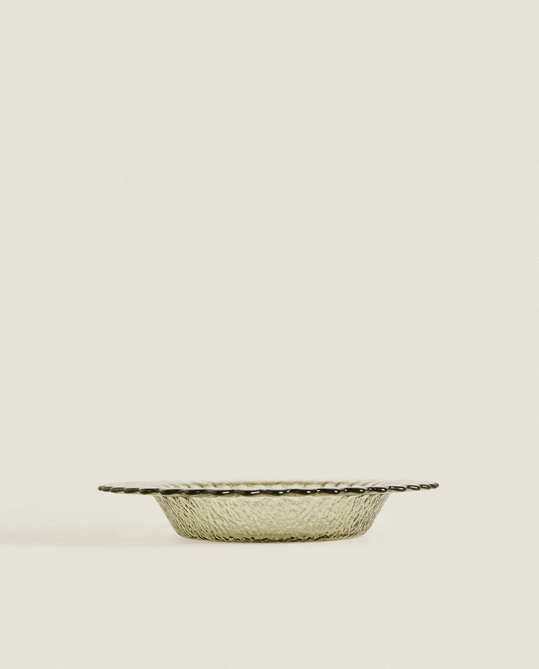ZARA Home Wavy Glass Bowl
