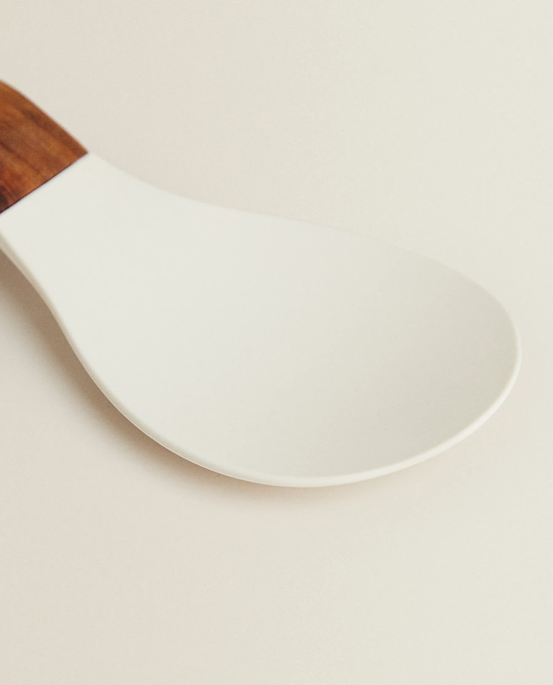 ZARA Home Wood And Silicone Spoon Rest