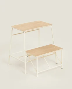 ZARA Home Wood Stool | Ladder