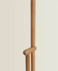 ZARA Home Wooden Dustpan And Brush Set