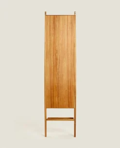 ZARA Home Wooden Full Length Mirror With Stand