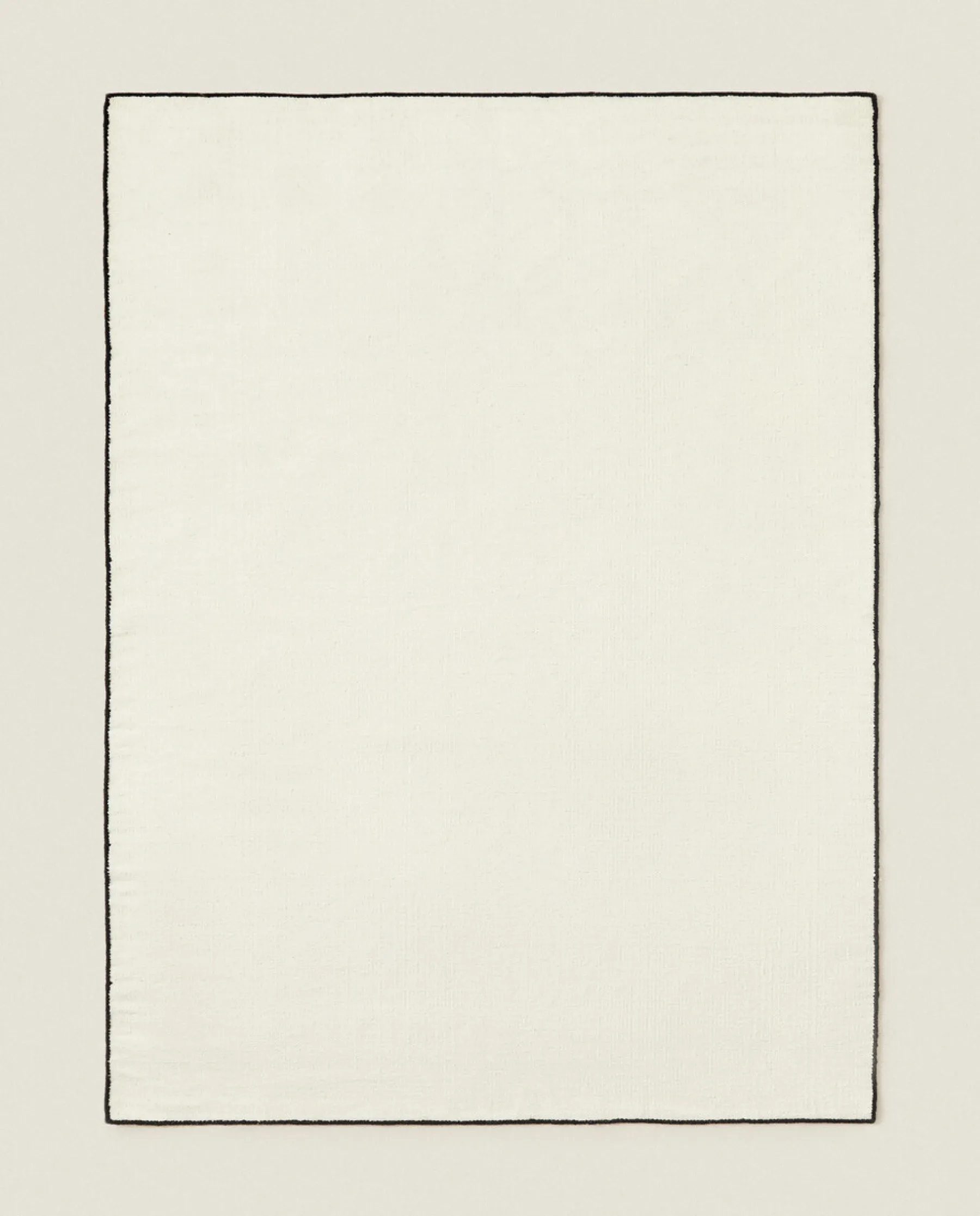 ZARA Home Wool Overlock Rug