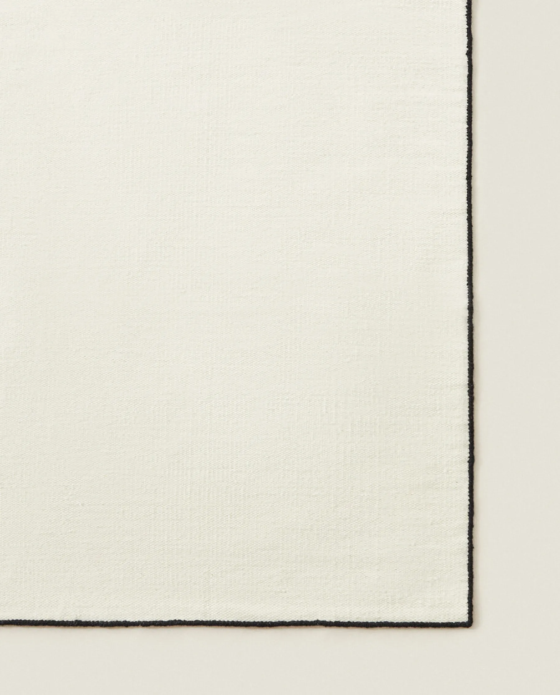 ZARA Home Wool Overlock Rug